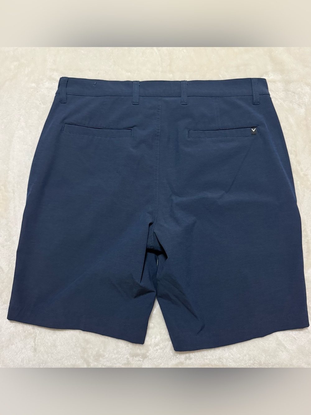 Callaway Navy Flat-Front Golf Shorts - Picture 4 of 5